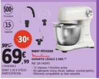Robot pâtissier Moulinex
