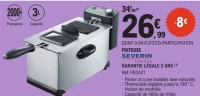 FRITEUSE SEVERIN