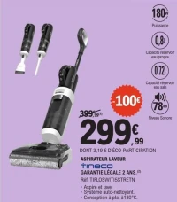 ASPIRATEUR LAVEUR TINECO