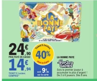 LA BONNE PAYE Hasbro GAMES