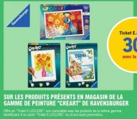 GAMME DE PEINTURE "CREART" DE RAVENSBURGER
