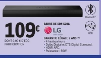BARRE DE SON S20A LG