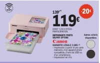 IMPRIMANTE PHOTO SELPHY CP1500