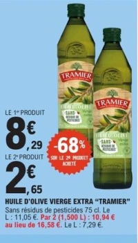 HUILE D'OLIVE VIERGE EXTRA "TRAMIER"