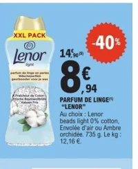 PARFUM DE LINGE “LENOR”