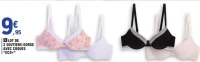 LOT DE 2 SOUTIENS-GORGE AVEC COQUES "ECO+"