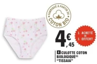 Culotte Coton Biologique "Tissaia"