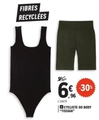 CYCLISTE OU BODY "TISSAIA"