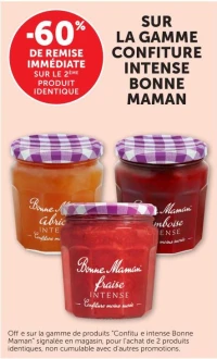 GAMME CONFITURE INTENSE BONNE MAMAN