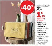 POCHETTE A MESSAGE