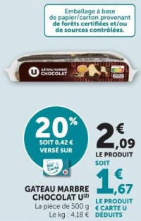 GATEAU MARBRE CHOCOLAT U(2)