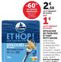 EFFILOCHES DE THON MSC ET HOP!