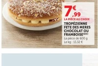 BRIOCHE TROPÉZIENNE 6 PARTS