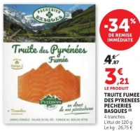 TRUITE FUMEE DES PYRENEES
