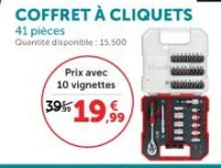 COFFRET À CLIQUETS