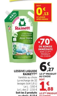 Lessive Liquide Rainett