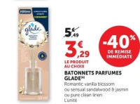 Batonnets Parfumes Glade