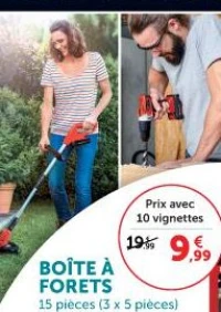 BOÎTE À FORETS 15 pièces