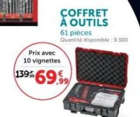 COFFRET À OUTILS 61 pièces