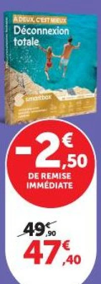 smartbox À deux, c'est mieux Déconnexion totale