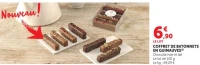 COFFRET DE BATONNETS EN GUIMAUVES Chocolat noir et lait
