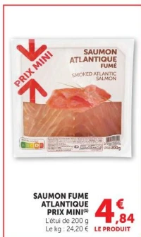 SAUMON FUME ATLANTIQUE PRIX MINI(1)