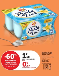 Yoplait Perle de Lait Vanille