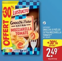 LUSTUCRU GNOCCHI À POÊLER EXTRA MOZZARELLA TOMATE