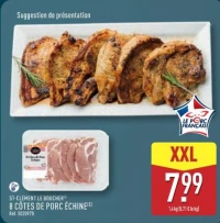 ST-CLÉMENT LE BOUCHER 8 CÔTES DE PORC ÉCHINE