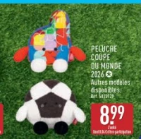 PELUCHE COUPE DU MONDE 2026