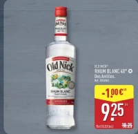 OLD NICK RHUM BLANC 40°