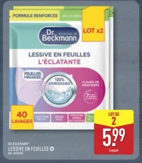 DR. BECKMANN LESSIVE EN FEUILLES