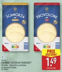 FROMAGE ITALIEN EN TRANCHES