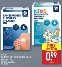PANSEMENTS RÉSISTANTS À L'EAU