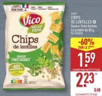 VICO CHIPS DE LENTILLES Saveur fines herbes