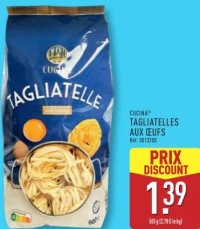 CUCINA TAGLIATELLES AUX ŒUFS