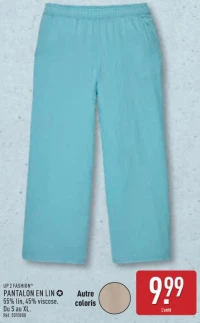PANTALON EN LIN