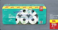 PAPIER TOILETTE 20 rouleaux de 220 feuilles. 3 plis.