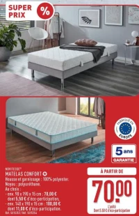 NOVITESSE® MATELAS CONFORT
