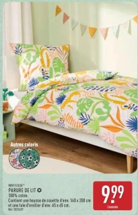 NOVITESSE® PARURE DE LIT 100% coton.