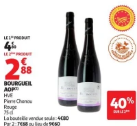 BOURGUEIL AOP(1) HVE Pierre Chanau Rouge