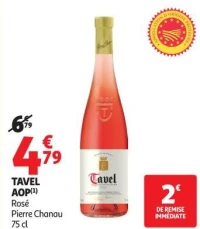 TAVEL AOP(1) Rosé Pierre Chanau