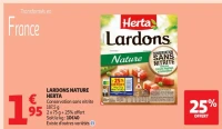 LARDONS NATURE HERTA