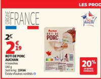 ROTI DE PORC AUCHAN