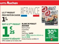 BLANC DE POULET AUCHAN