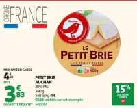 PETIT BRIE AUCHAN