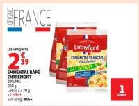 EMMENTAL RÂPÉ ENTREMONT