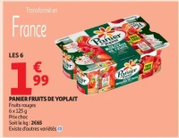 PANIER FRUITS DE YOPLAIT