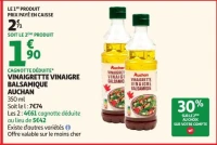 VINAIGRETTE VINAIGRE BALSAMIQUE AUCHAN
