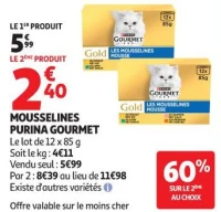 Mousselines Purina Gourmet